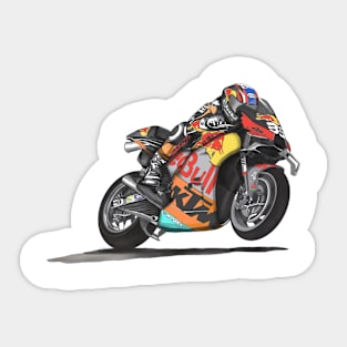 Drawing MotoGP Team No 33 Brad Binder Sticker